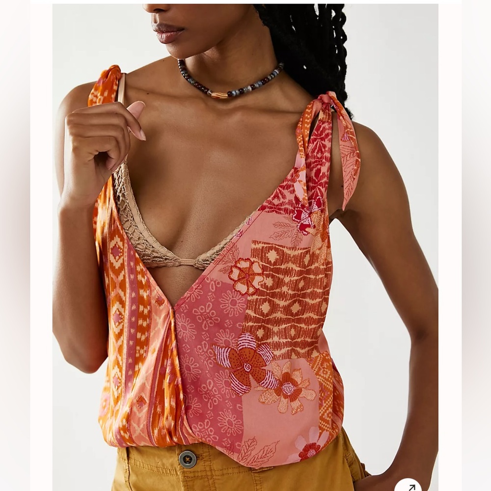 FREE PEOPLE Small Tied To You Tank